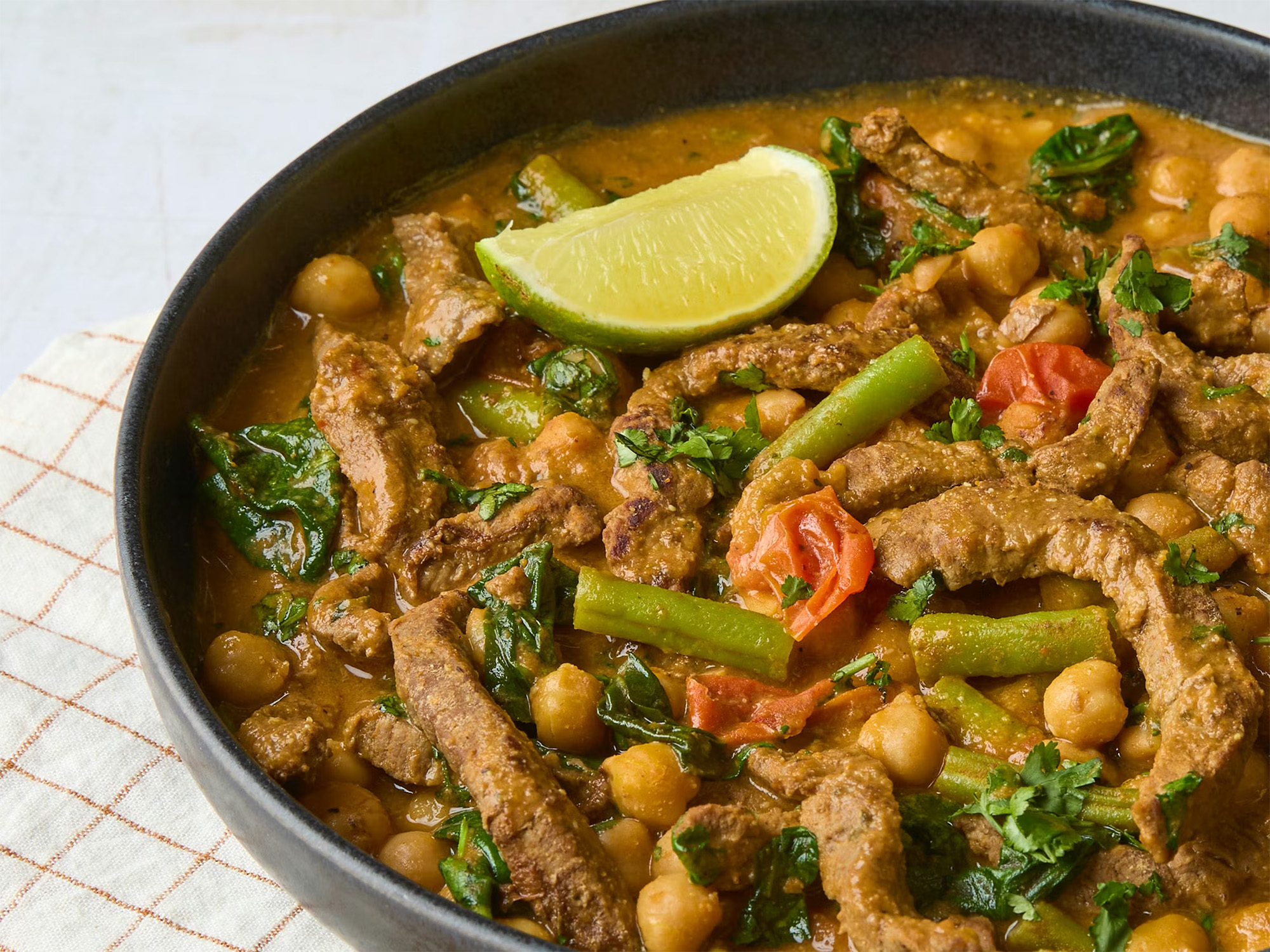 Brazilian-style Beef Stew with Chickpeas & Coriander