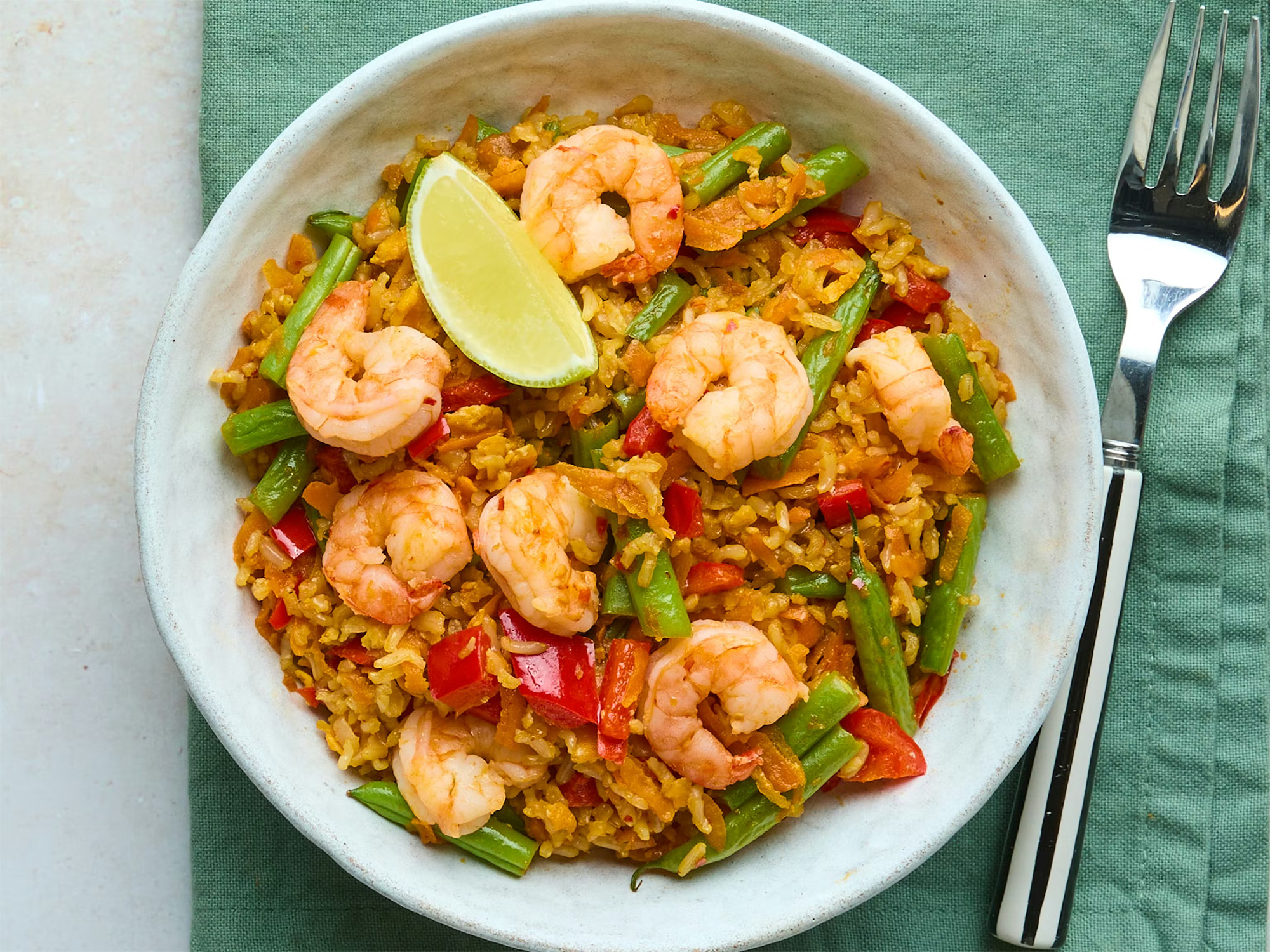 Speedy Chilli King Prawn Nasi Goreng