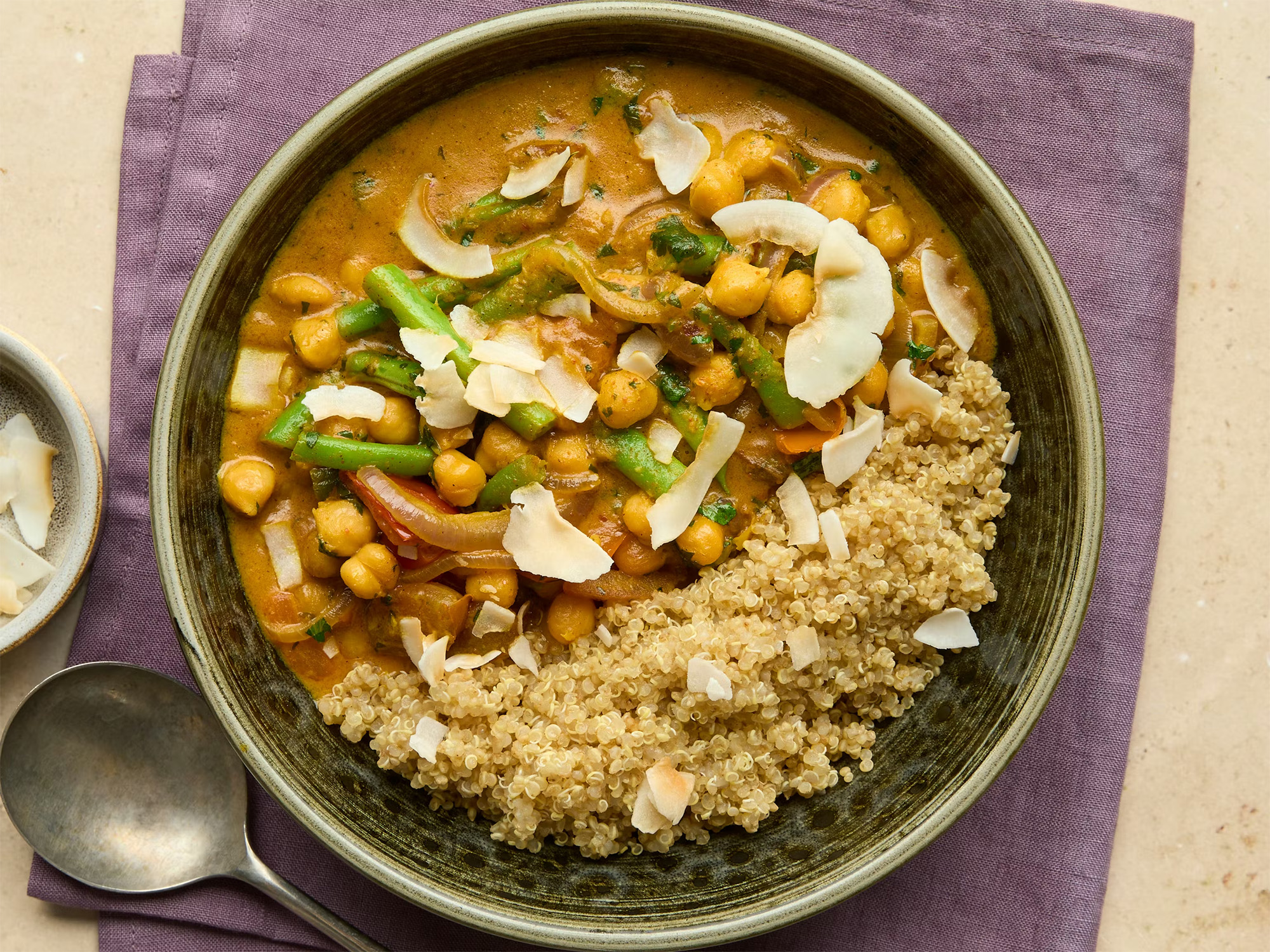 Spicy Sri Lankan-style Chickpea & Coconut Curry